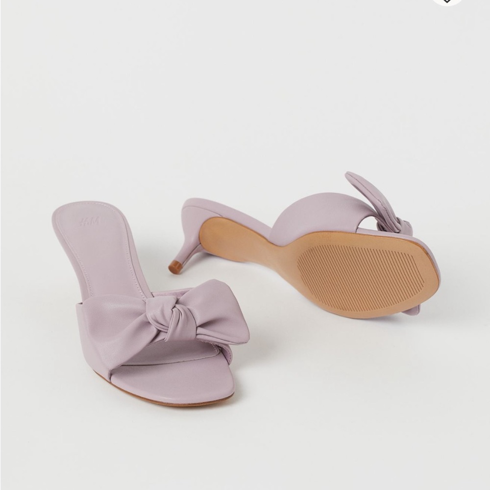 NWT H&M Purple Slip-on Sandals Size 7